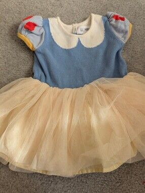 Gap × Disney Toddler Snow White Tulle Dress (6-12M)